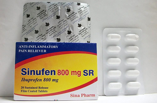سينوفين أقراص مسكن للآلام ومضادة للإلتهابات Sinufen Tablets