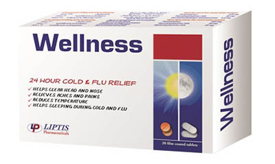 ويلنس أقراص لعلاج نزلات البرد والإنفلونزا Wellness Tablets
