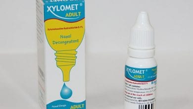 زيلومت قطرة لعلاج التهابات الاذن الوسطى ونزلات البرد Xylomet Drops