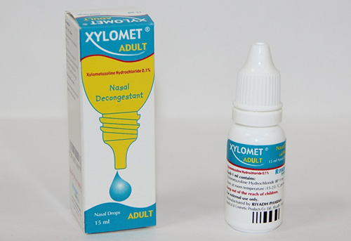 زيلومت قطرة لعلاج التهابات الاذن الوسطى ونزلات البرد Xylomet Drops