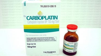 كاربوبلاتين حقن لعلاج سرطان الرئة والمبيض Carboplatin Injection