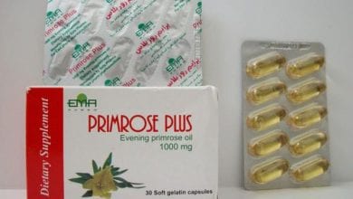 برايم روز بلاس كبسولات لعلاج البشرة والشعر ومسكن للألم Primrose Plus Capsules