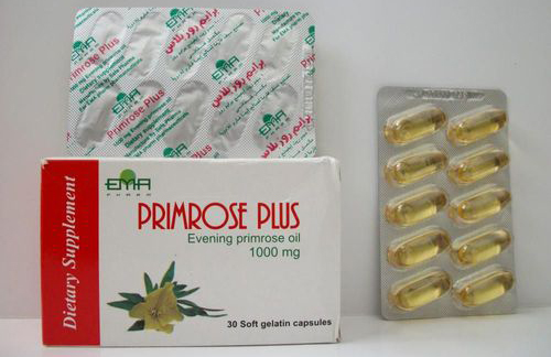 برايم روز بلاس كبسولات لعلاج البشرة والشعر ومسكن للألم Primrose Plus Capsules
