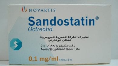 ساندوستاتين حقن لعلاج الالتهابات والإسهال المائي Sandostatin Injection