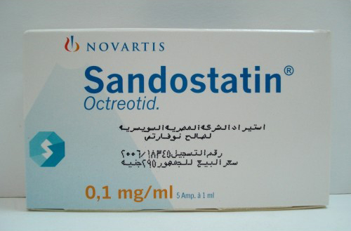 ساندوستاتين حقن لعلاج الالتهابات والإسهال المائي Sandostatin Injection