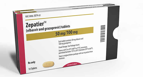 زيباتير أقراص لعلاج فيروس سي Zepatier Tablets
