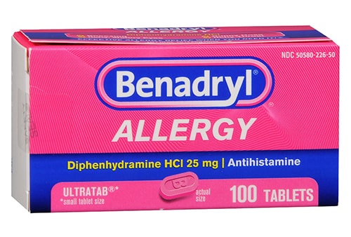 بينادريل أقراص لعلاج الأرق والاضطرابات النفسية Benadryl Tablets