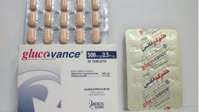 جلوكوفانس أقراص لعلاج مرض السكر Glucovance Tablets