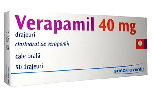 فيراباميل لعلاج إرتفاع ضغط الدم والذبحة الصدرية Verapamil