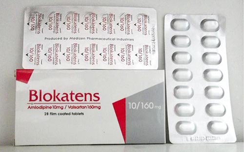 بلوكاتنس أقراص لعلاج إرتفاع ضغط الدم Blokatens Tablets