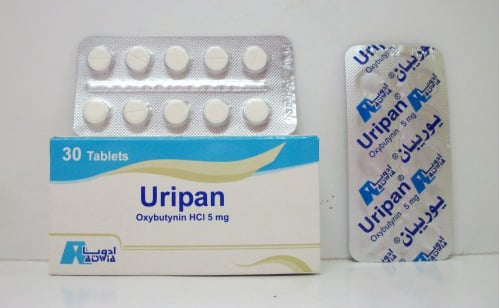 يوريبان أقراص لعلاج سلس البول والتبول اللاإرادى Uripan Tablets