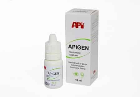 ابيجين قطرة لعلاج الالتهابات البكتيرية Apigen Eye Drops