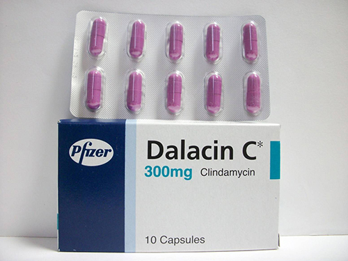 برشام دالاسين سي DALACIN C 300MG 10 CAPS