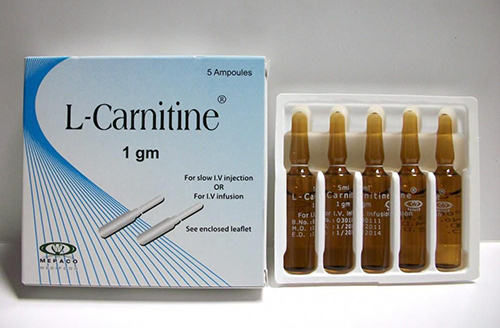 سعر حقنة ال كارنتين L-CARNITINE 1GM-5ML 5 I.V. AMP.
