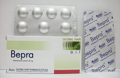 بيبرا أقراص لعلاج قرحة المعدة والاثنى عشر Bepra Tablets