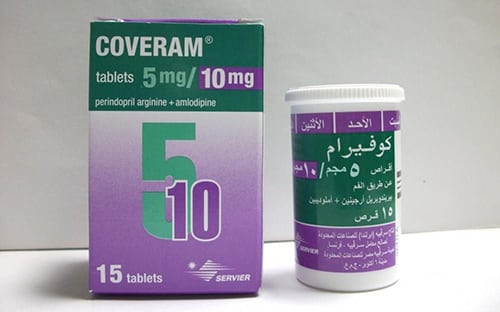 كوفيرام أقراص لعلاج إرتفاع ضغط الدم Coveram Tablets
