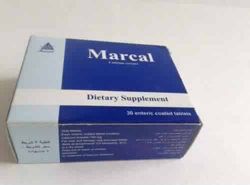 ماركال أقراص مكمل غذائى لحالات نقص الكالسيوم Marcal Tablets