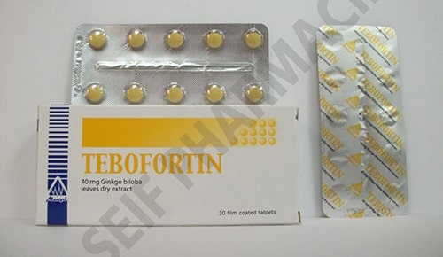 تيبوفورتين أقراص لمعالجة إضطرابات الوظائف الدماغية Tebofortin Tablets