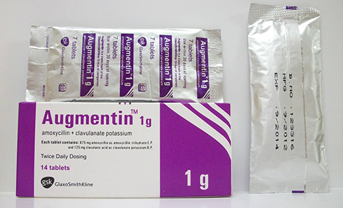 اوجمنتين مضاد حيوي واسع المجال ولعلاج الالتهابات البكتيرية Augmentin الأجزخانة