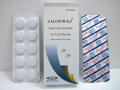 كالسيوم د۳ ف أقراص مكمل غذائى Calcium D3F Tablets