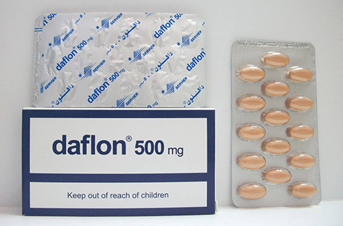 دافلون 500 مجم لعلاج البواسير والمقوي للأوعية الدموية Daflon 500 Tablets الأجزخانة
