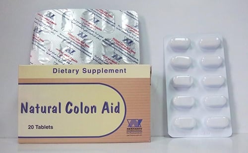 ناتشيورال كولون أيد أقراص مكمل غذائى Natural Colon Aid Tablets