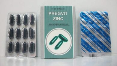 بريجفيت زنك كبسولات فيتامينات متعددة Pregvit Zinc Capsules