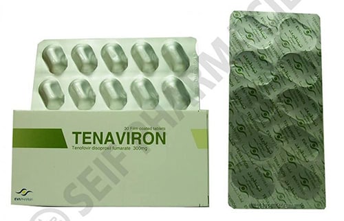 تينافيرون أقراص لعلاج فيروس بى ونقص المناعة Tenaviron Tablets