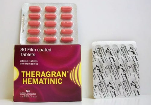 ثيراجران هيماتينيك أقراص فيتامينات مقوية للدم Theragran Hematinic Tablets
