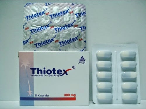 ثيوتكس كبسولات لعلاج إلتهاب الاعصاب المصاحب لمرضى السكر Thiotex Capsules