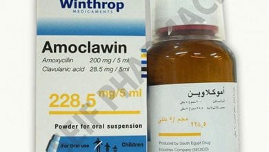 أموكلاوين مضاد حيوى واسع المجال لعلاج الالتهابات البكتيرية Amoclawin