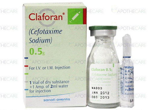 كلافوران حقن مضاد حيوي واسع المجال Claforan Injection الأجزخانة