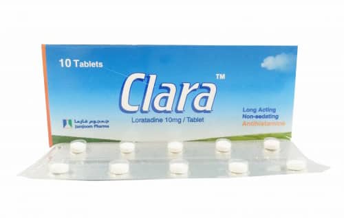 كلارا أقراص شراب لعلاج حالات الحساسية العديدة Clara