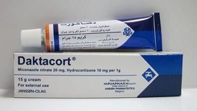 دكتاكورت كريم مضاد للفطريات وعلاج عدوى الجلد Daktacort Cream