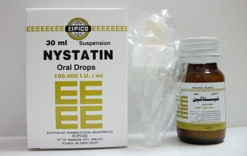 نيستاتين نقط لمنع وعلاج الالتهابات الفطرية Nystatin Oral Drops