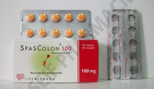 سباسكولون أقراص لعلاج إضطرابات المعدة والقولون Spascolon Tablets