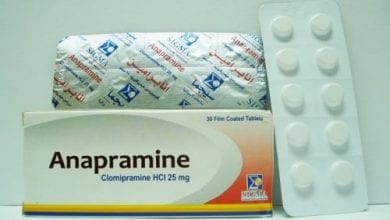 أنابرامين أقراص لعلاج سلس البول الليلى ومضاد للاكتئاب Anapramine Tablets