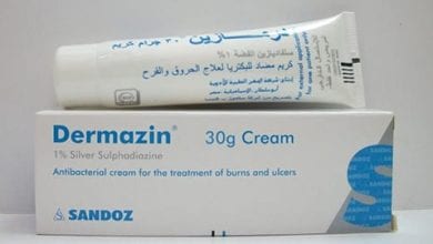 درمازين كريم لعلاج الحروق والجروح ومضاد للميكروبات Dermazin Cream