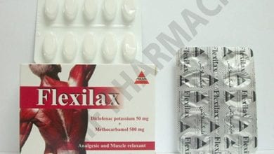 فليكسيلاكس أقراص مسكن للالم ومضاد للالتهابات Flexilax Tablets