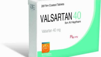 فالسارتان أقراص لعلاج ضغط الدم المرتفع Valsartan Tablets