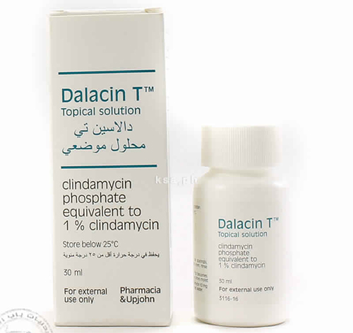 دالاسين تى محلول موضعى لعلاج حب الشباب Dalacin T Topical Solution