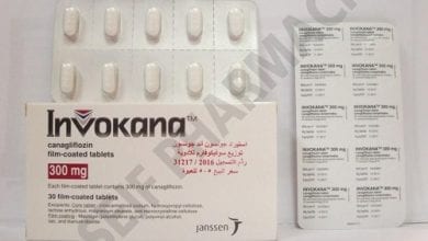 انفوكانا أقراص لخفض نسبة السكر في الدم ويقلل مضاعفاته Invokana Tablets
