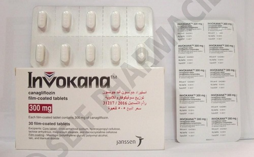 انفوكانا أقراص لخفض نسبة السكر في الدم ويقلل مضاعفاته Invokana Tablets