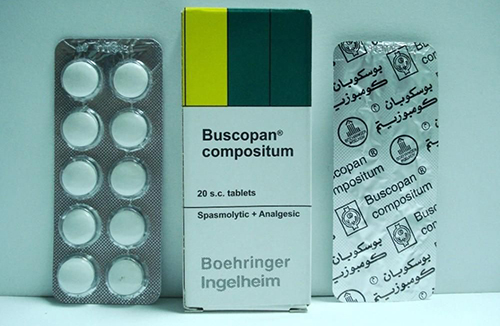 بوسكوبان كومبوزيتم لعلاج القولون العصبى والتقلصات Buscopan Compositum