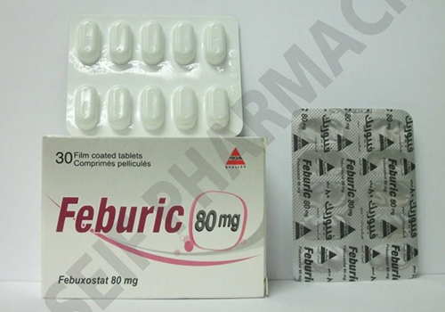 برشام فبيوريك 80 مجم Feburic 80 mg Tab