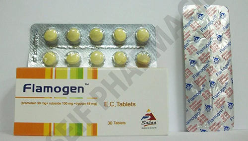 فلاموجين أقراص لعلاج التهاب المفاصل وارتخاء العضلات Flamogen Tablets