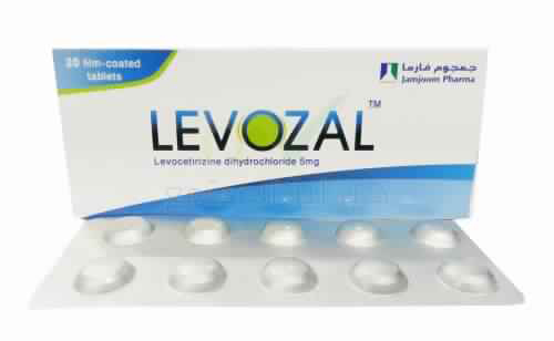 ليفوزال أقراص لعلاج الحساسية والتهابات الجيوب الأنفية Levozal Tablets