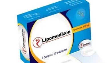 ليبوميدزين كبسولات لعلاج إرتفاع نسبة الكوليسترول في الدم Lipomedizen Capsules