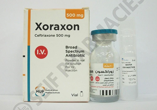 زوراكسون فيال حقن مضاد حيوى لعلاج حالات العدوى البكتيرية Xoraxon Vial الأجزخانة
