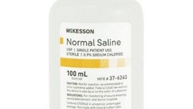 نورمال سلاين حقن محلول لرفع الضغط Normal saline Injection